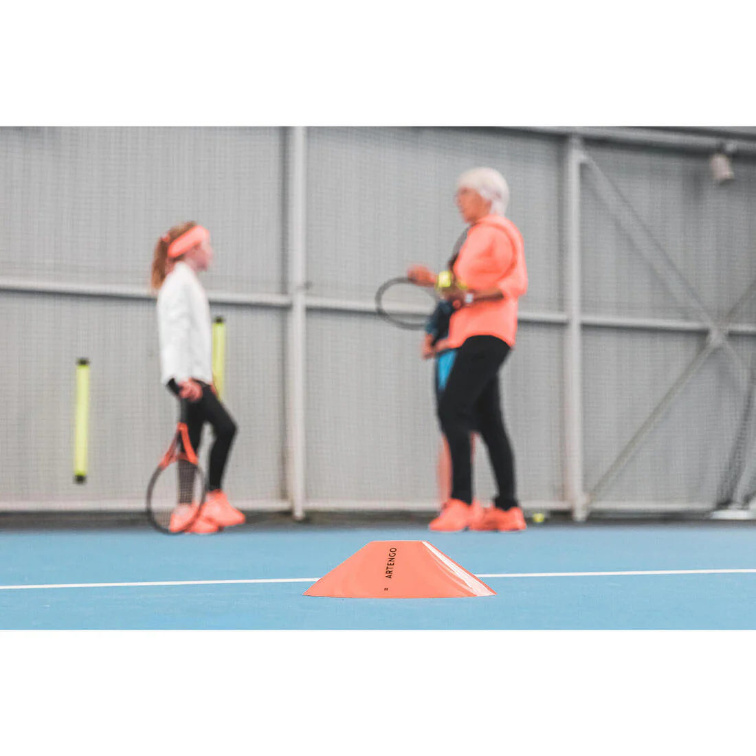 12 COUPELLES DE DÉLIMITATION POUR TERRAIN TENNIS - Image 5