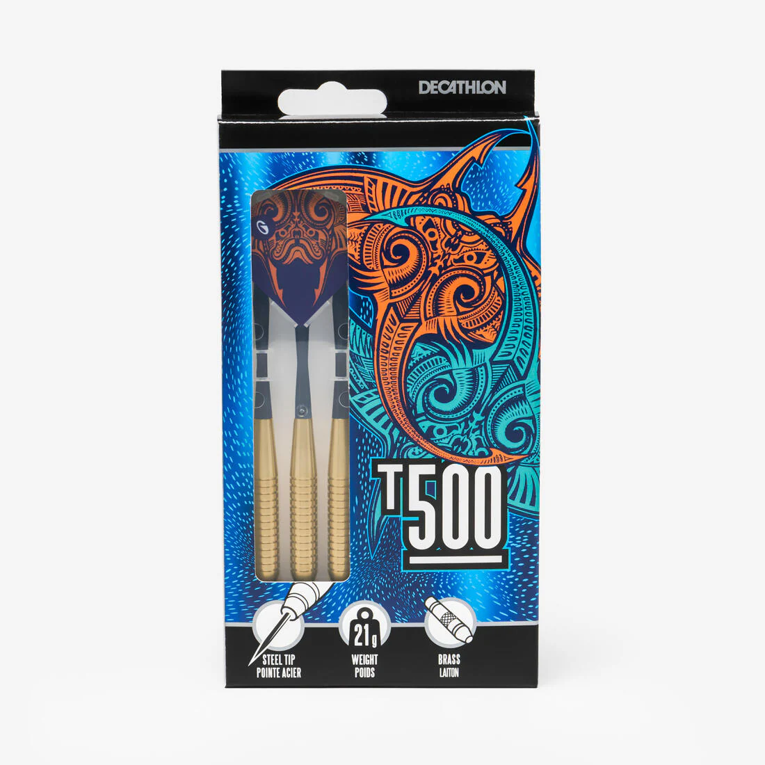 3 FLECHETTES POINTES ACIER T500 - Image 2