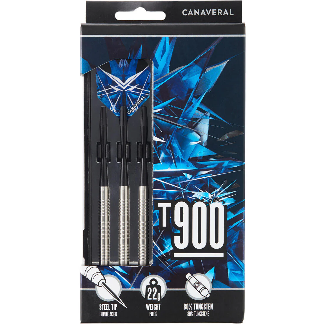 3 FLECHETTES POINTES ACIER T900 - Image 2