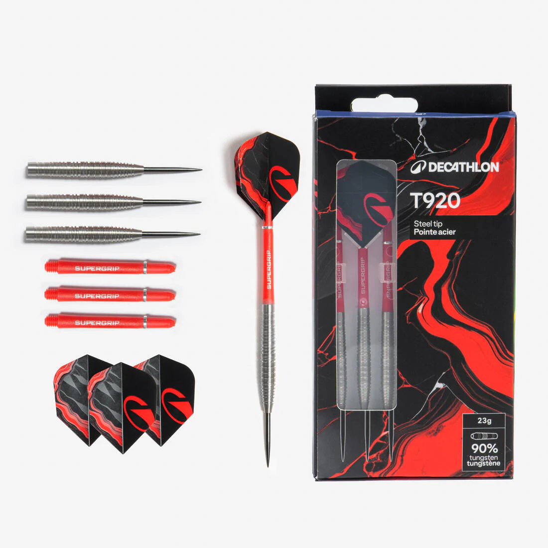 3 FLECHETTES POINTES ACIER T920 - Image 7