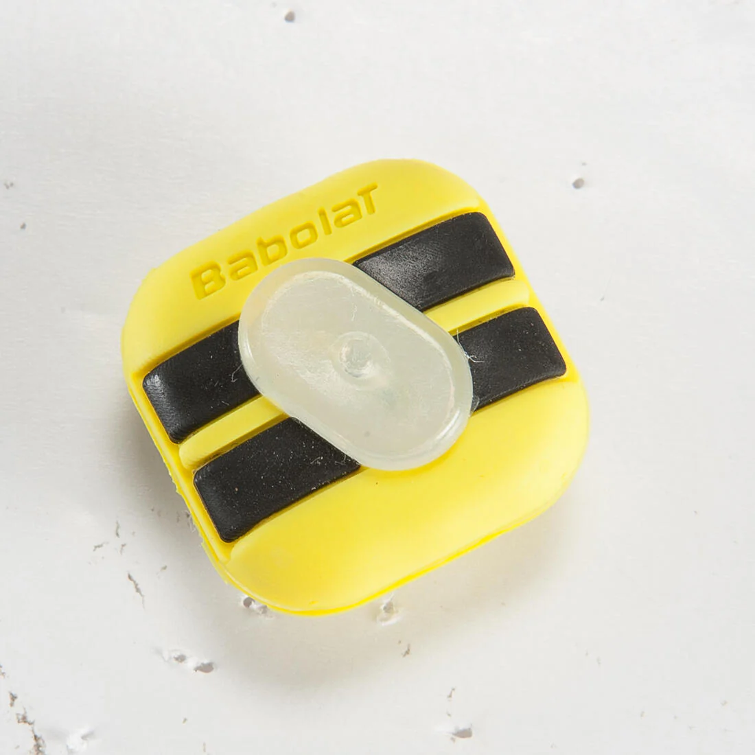 ANTIVIBRATEUR DE TENNIS BABOLAT CUSTOM DAMP AERO NOIR ET JAUNE - Image 4