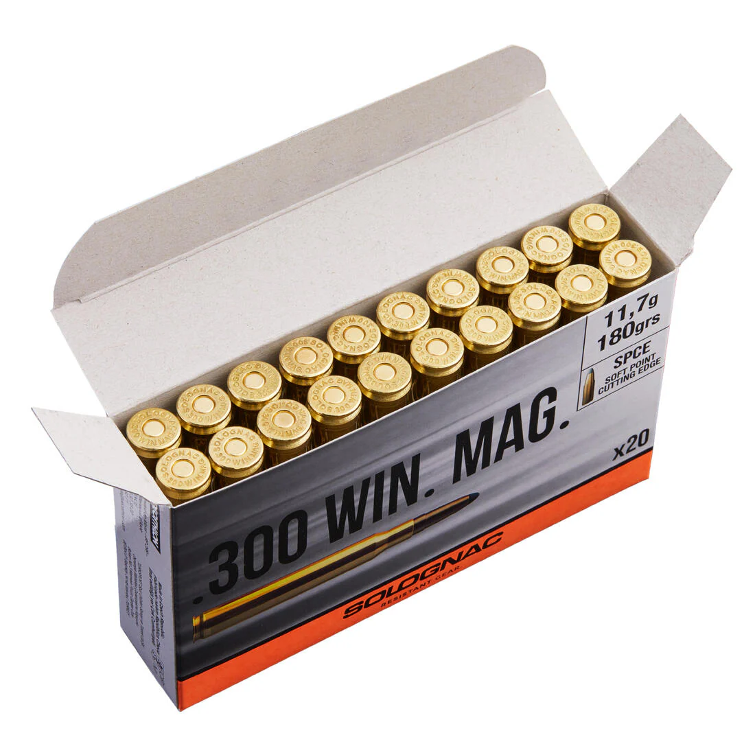 Balle 300 WINCHESTER MAGNUM 11,7G/180GRS X20 - Image 4