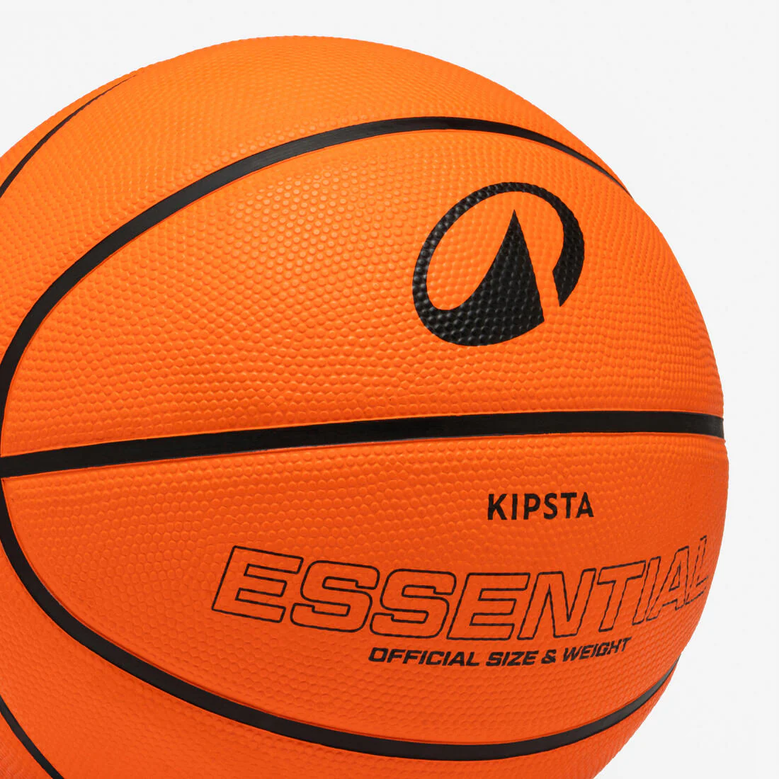 Ballon de basketball taille 7 - ESSENTIAL R100 orange - Image 3