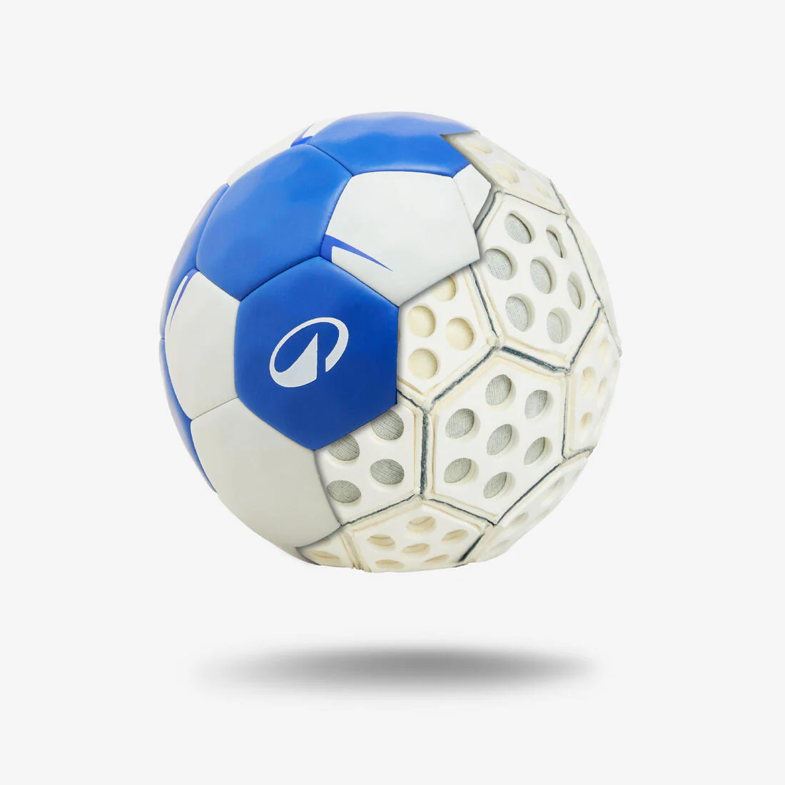 Ballon de handball sans résine taille 2 - Waxfree Ultragrip bleu / blanc - Image 11