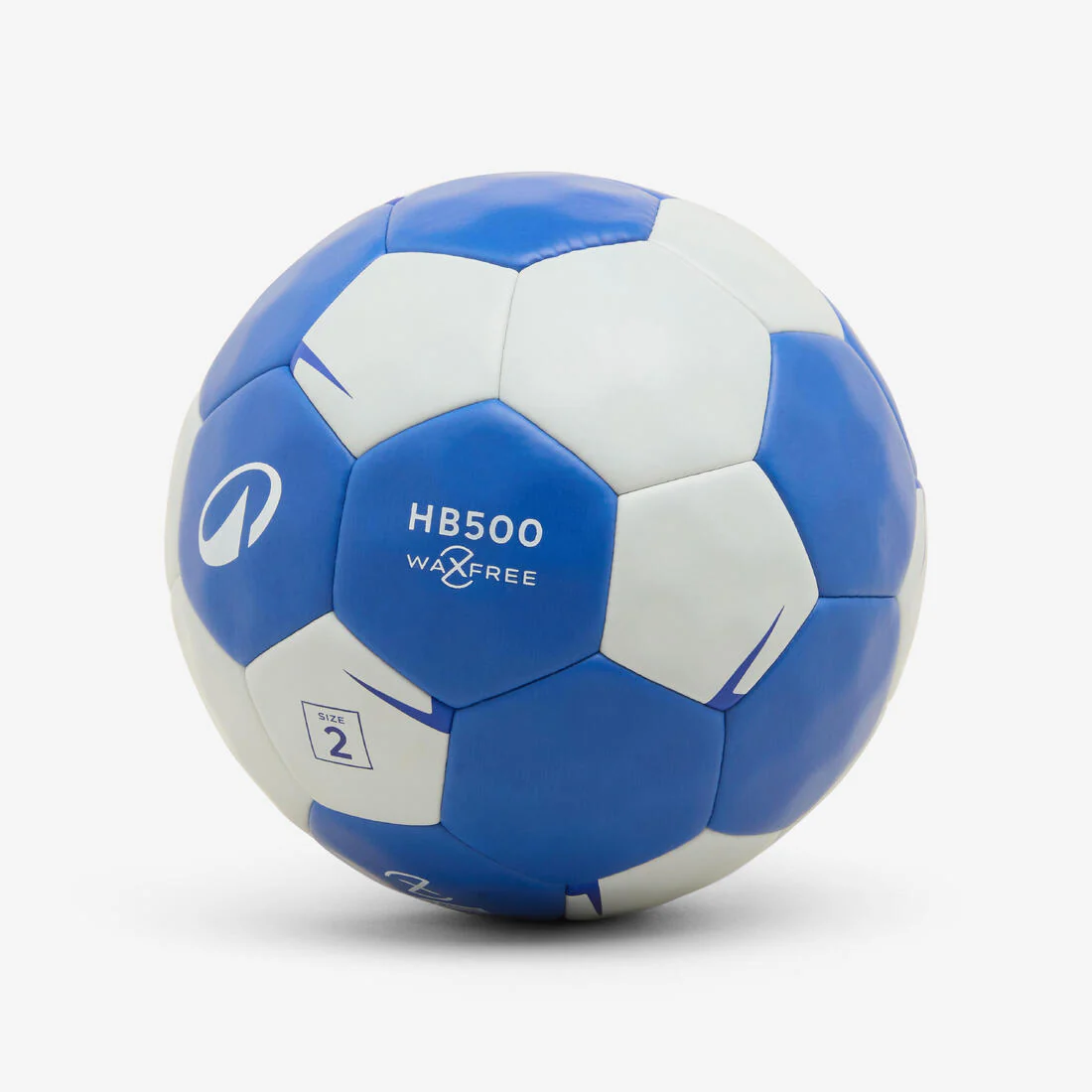 Ballon de handball sans résine taille 2 - Waxfree Ultragrip bleu / blanc - Image 5