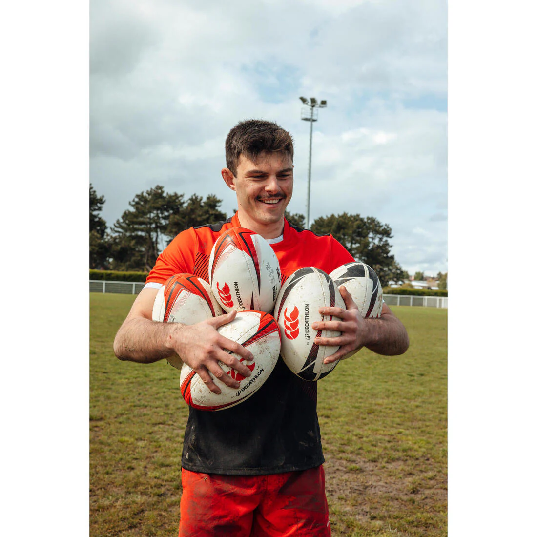 Ballon de rugby d'entrainement taille 5, Decathlon | Canterbury noir - Image 11