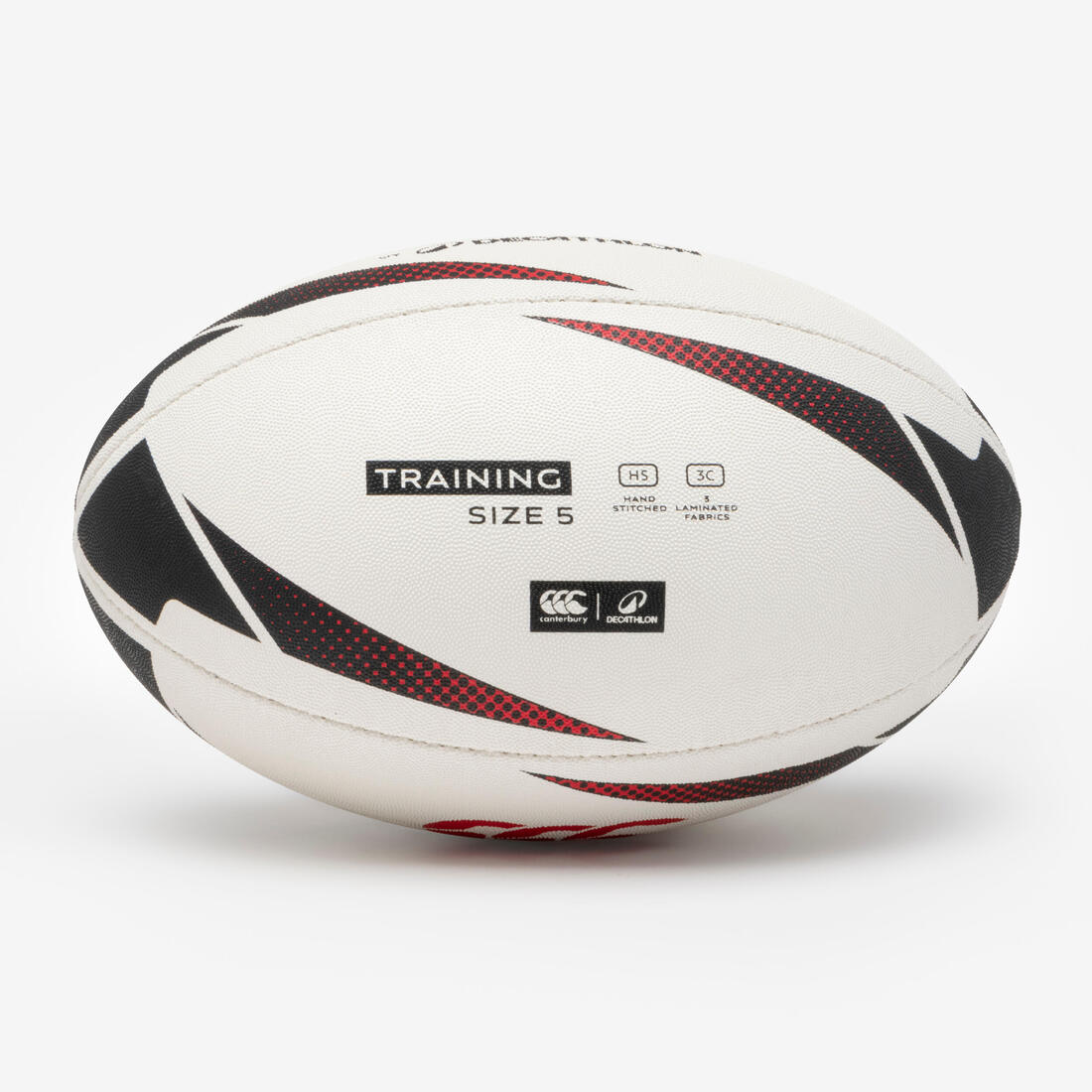 Ballon de rugby d'entrainement taille 5, Decathlon | Canterbury noir - Image 3