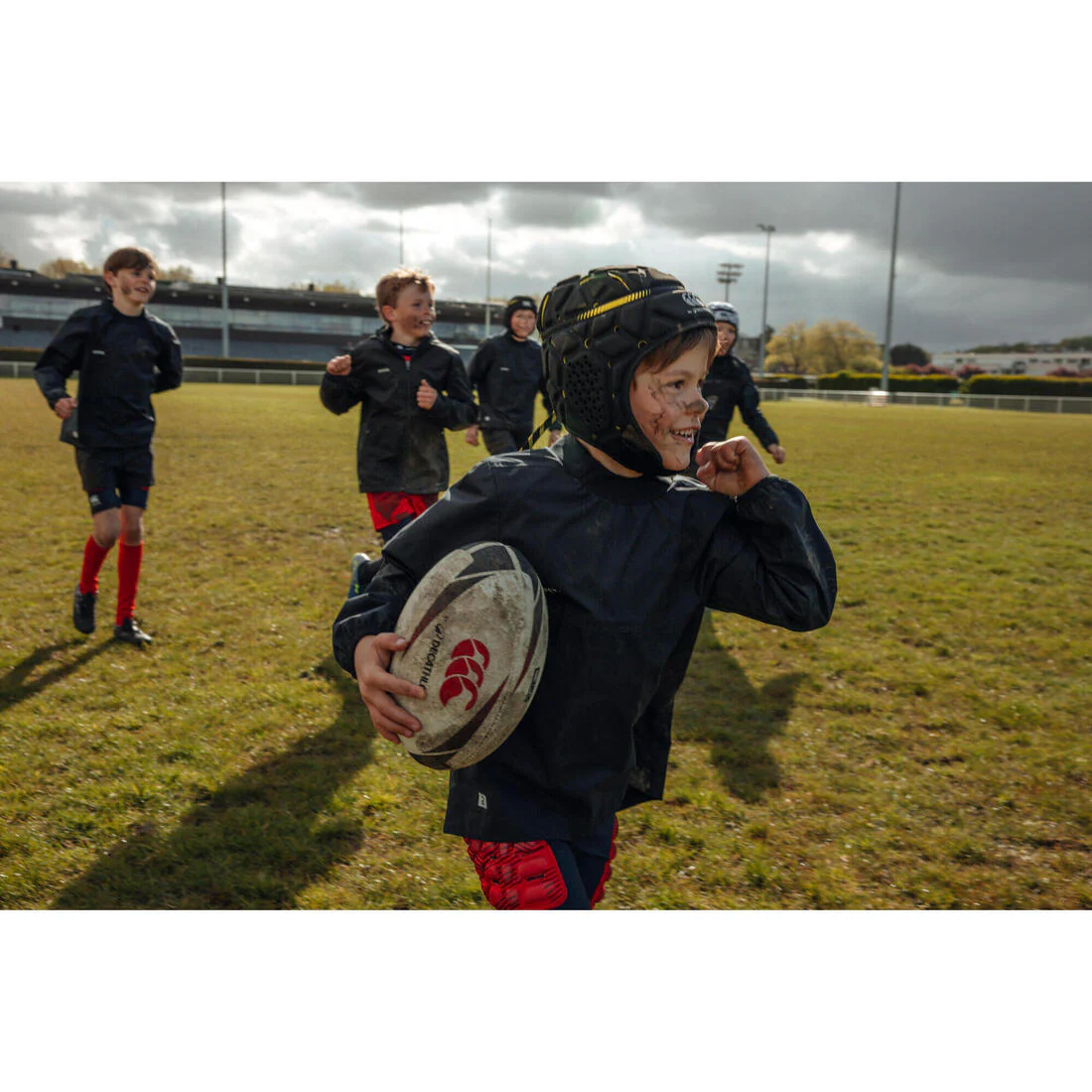 Ballon de rugby d'entrainement taille 5, Decathlon | Canterbury noir - Image 8