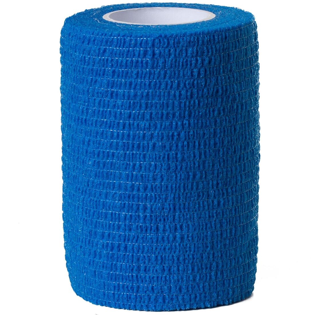 Bande de maintien cohésive repositionnable 7,5 cm x 4,5 m bleue - Image 2