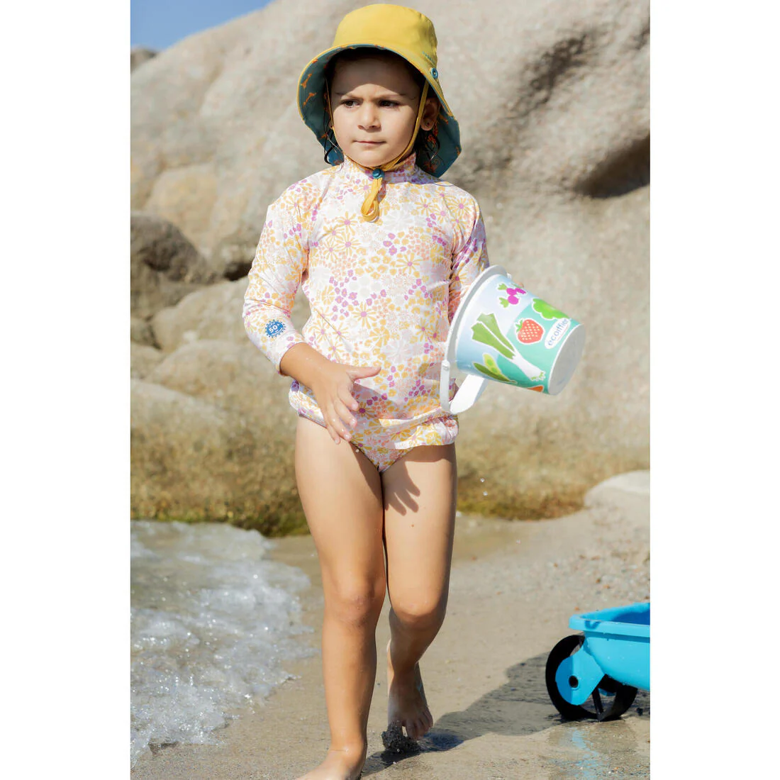 Bas de maillot de bain bébé corail - Image 21