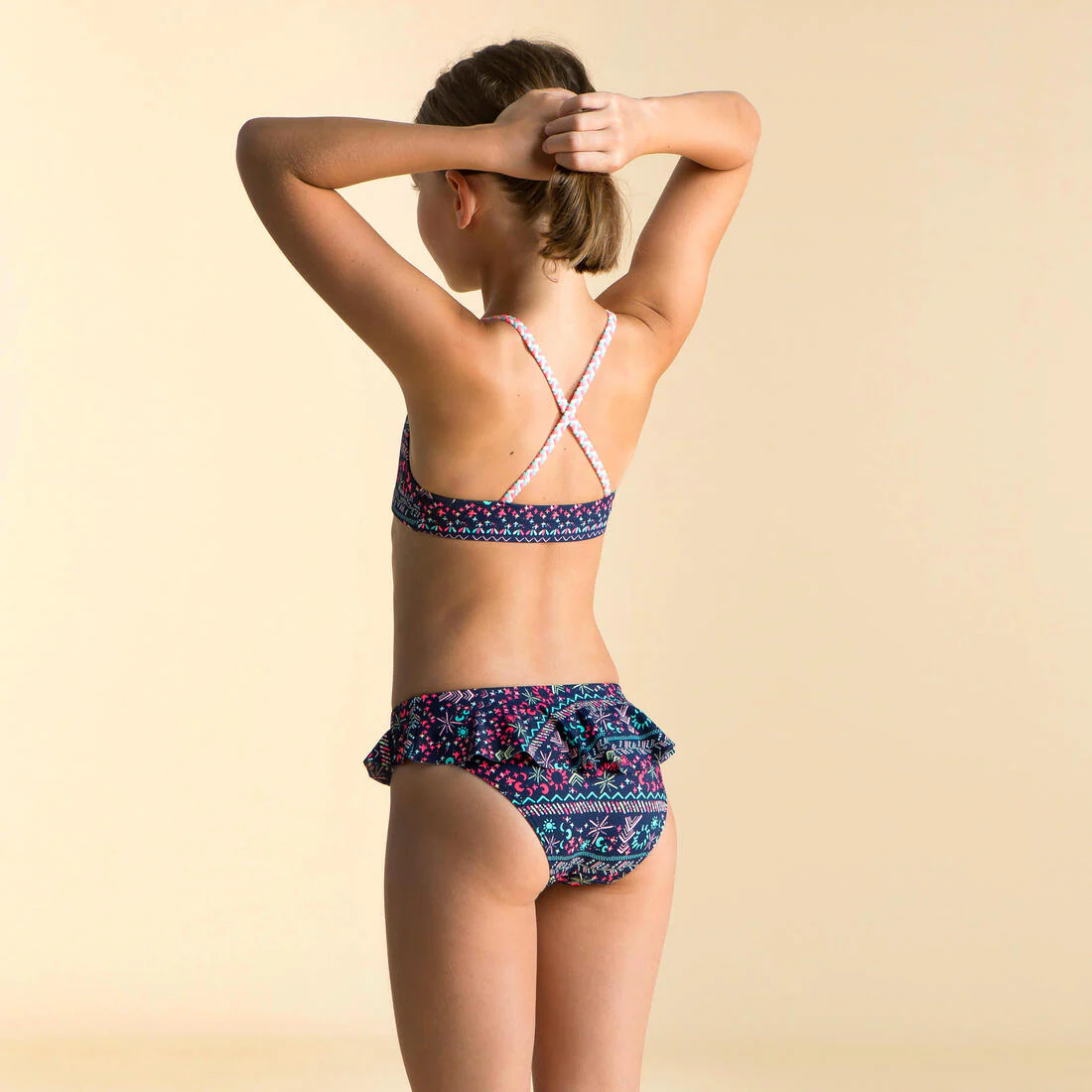 Bas de Maillot de Bain de Natation Lila Fille - Image 9