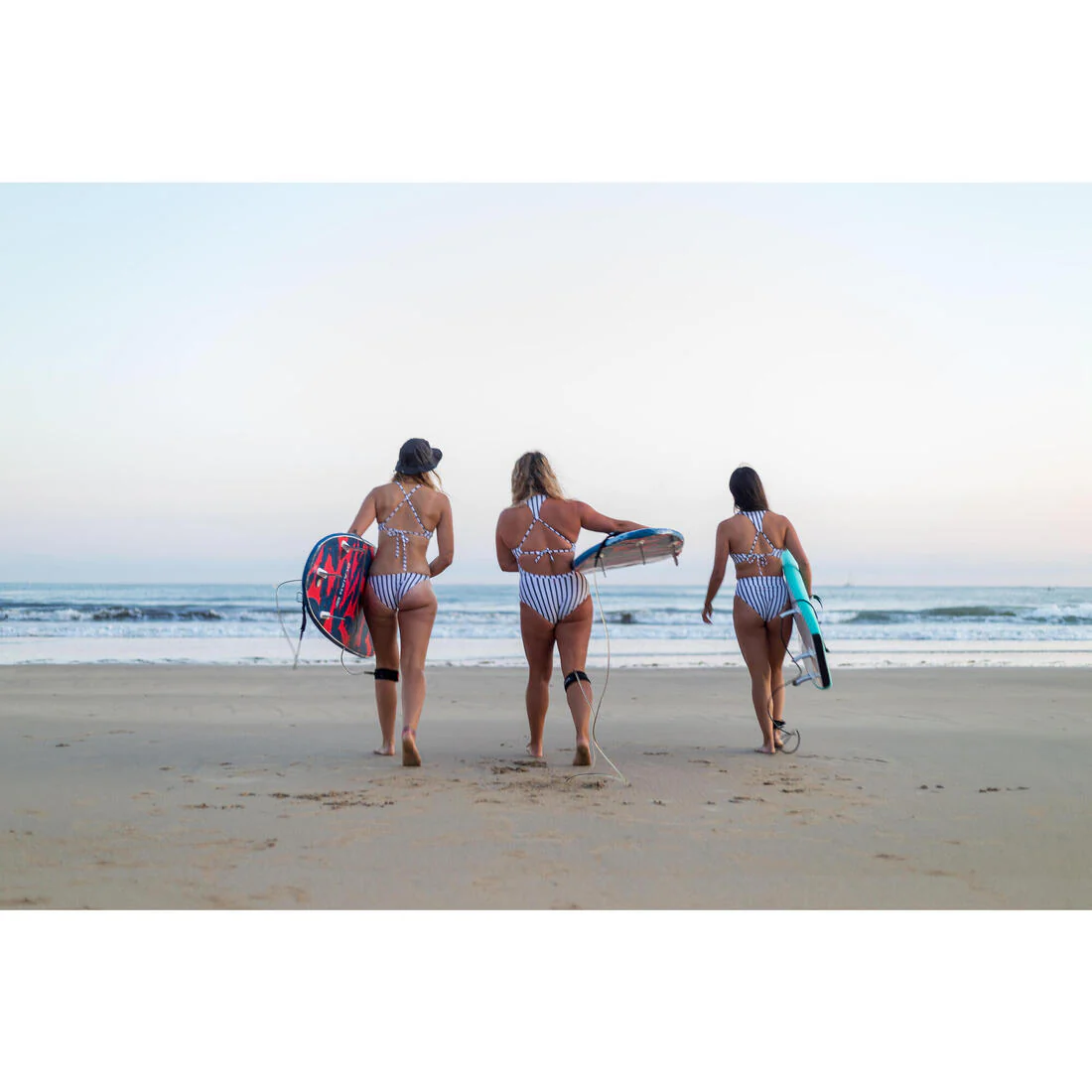 BAS DE MAILLOT DE BAIN DE SURF FEMME TAILLE HAUTE GAINANTE NORA - Image 38