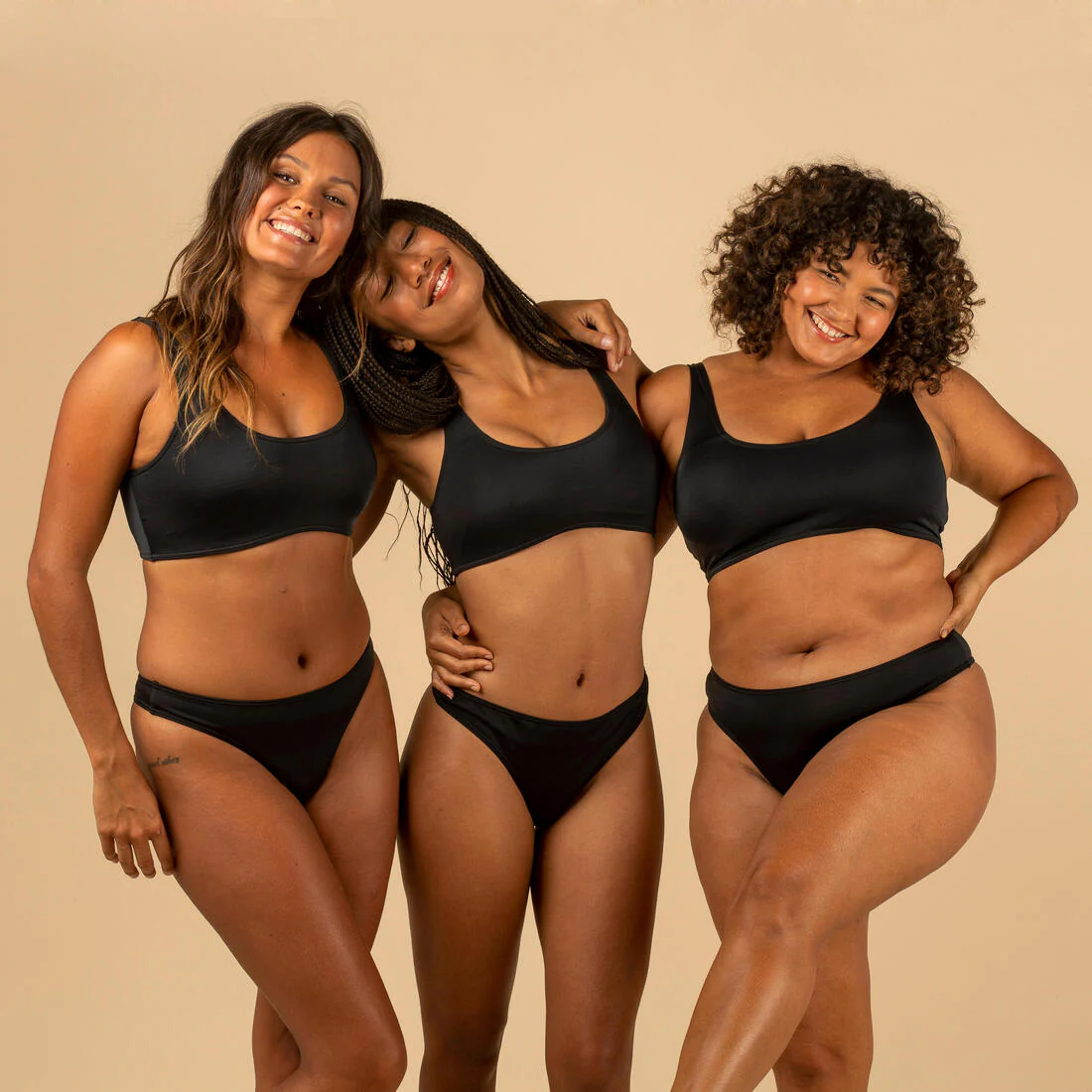 BAS DE MAILLOT DE BAIN FEMME STRING ANGY NOIR - Image 9