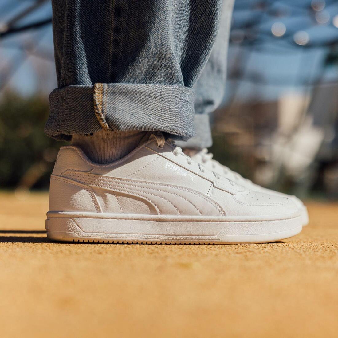 Baskets à lacets enfant - PUMA CAVEN 2.0 blanc - Image 8