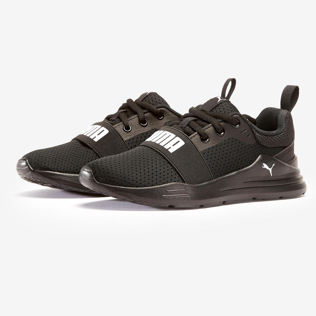 Baskets à lacets enfant - PUMA WIRED noir KID - Image 5