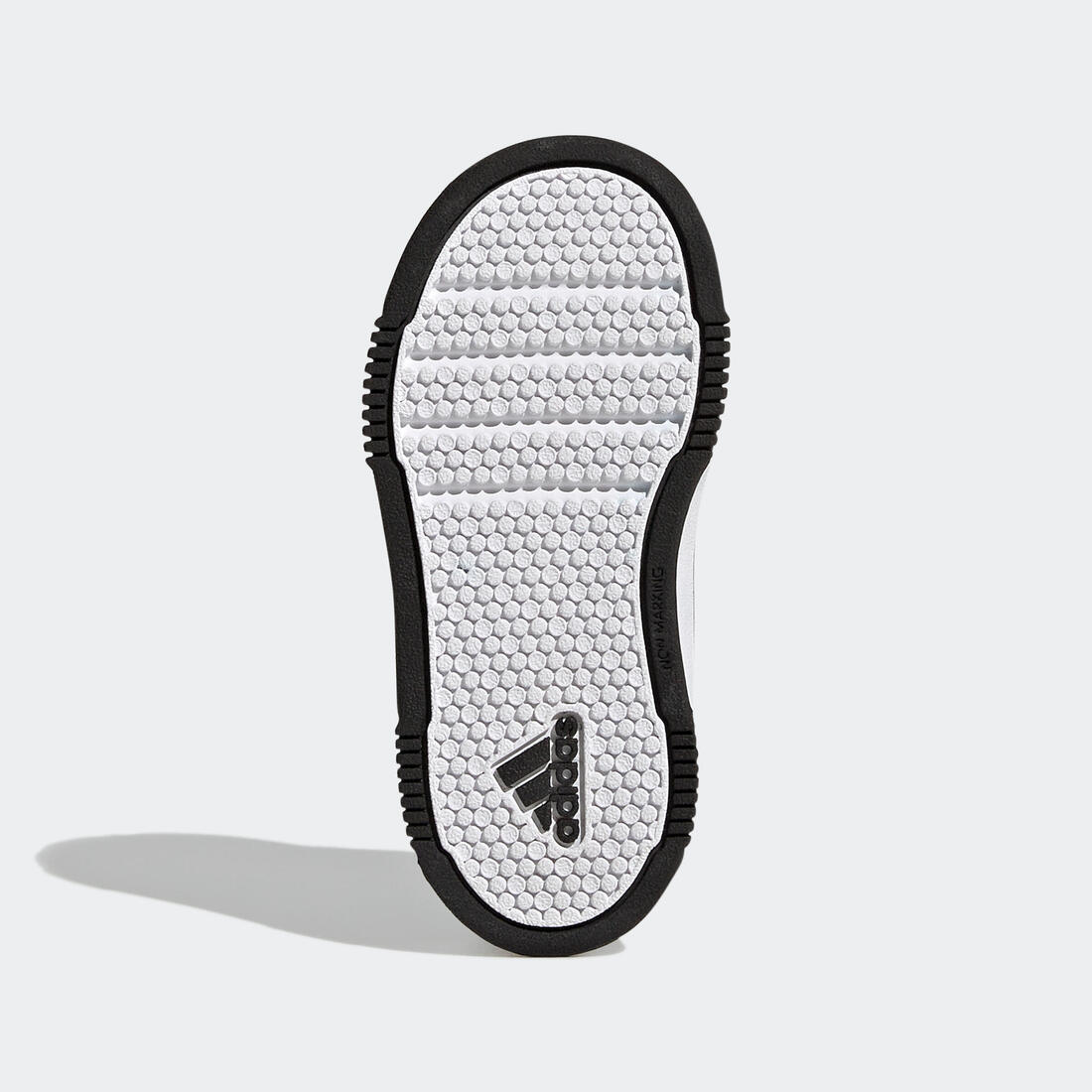Baskets à scratch bébé - ADIDAS TENSAUR noir/blanc - Image 8