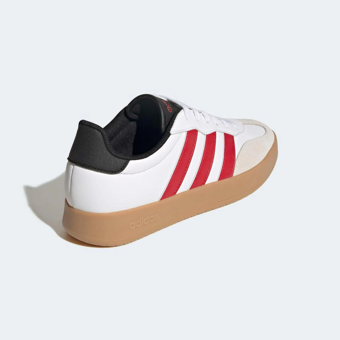 Baskets Adidas Barreda homme, Blanc Rouge - Image 6