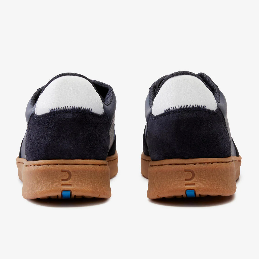 Baskets de marche en cuir homme, Walk Protect blanche - Image 11