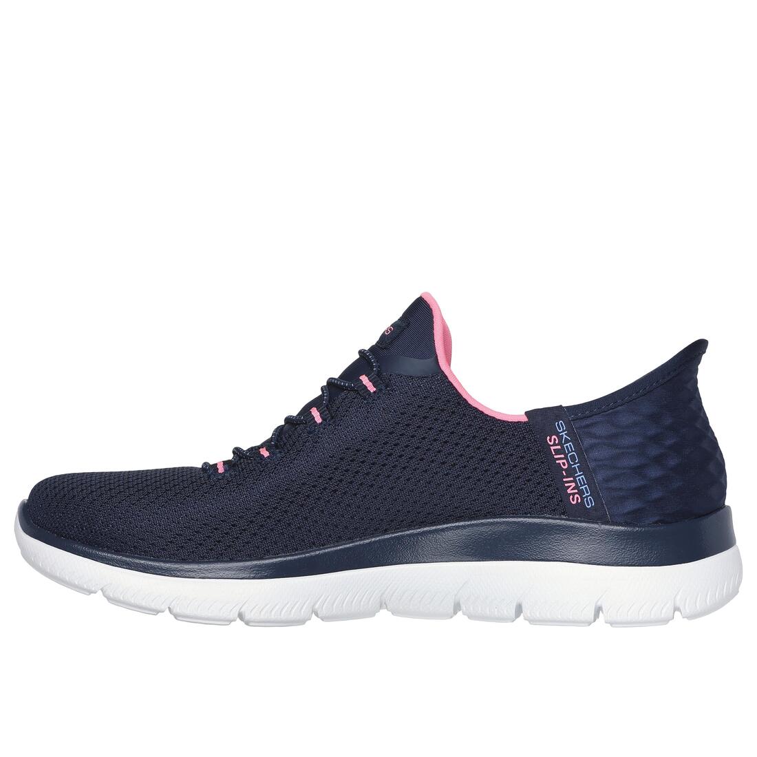 Baskets de marche sportive femme, Slip ins summits dream navy - Image 4
