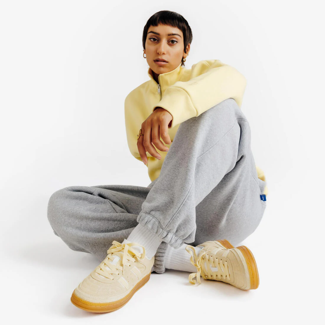 Baskets femme en daim PLAYER 80 - Image 6