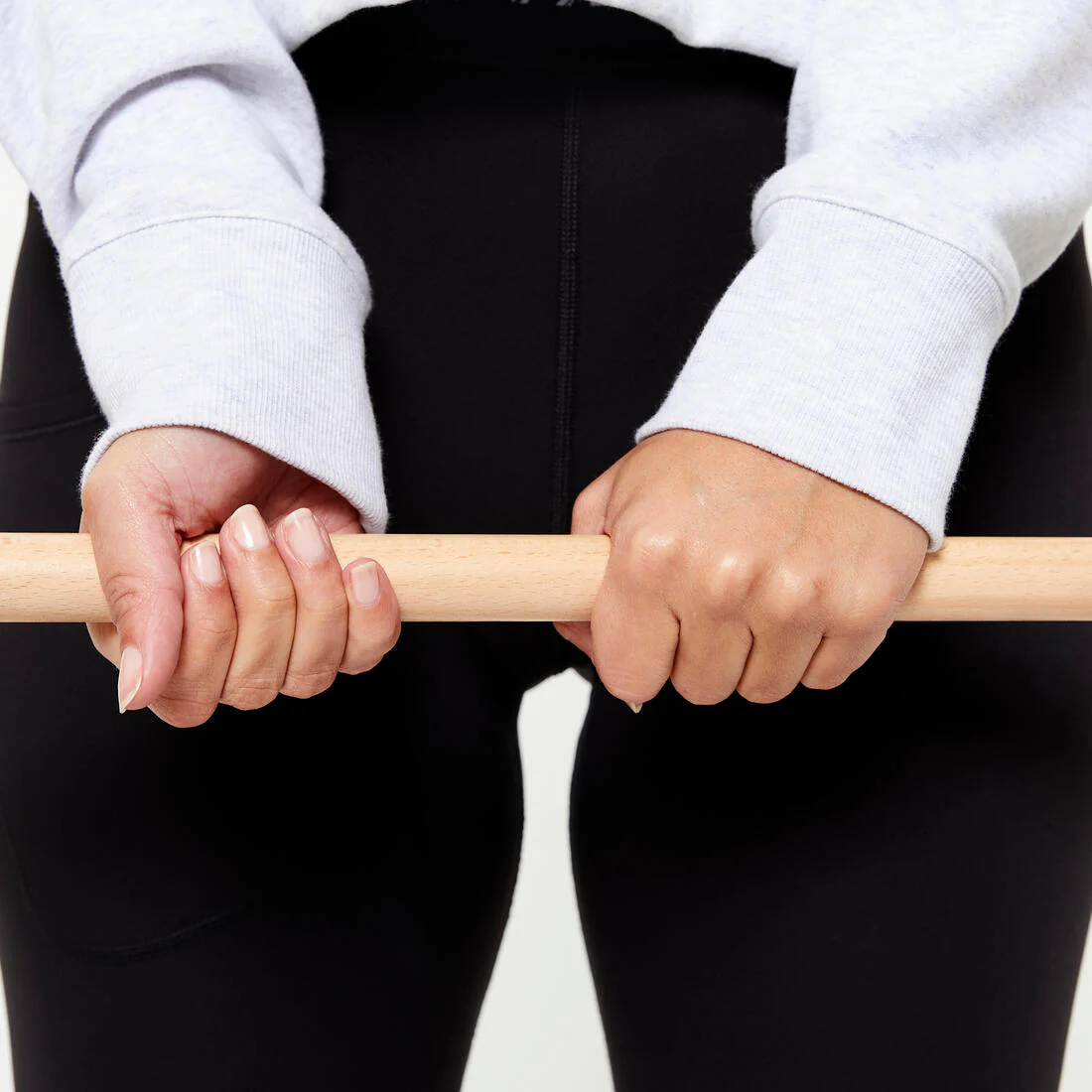 Bâton de bois fitness et mobilité - Image 3