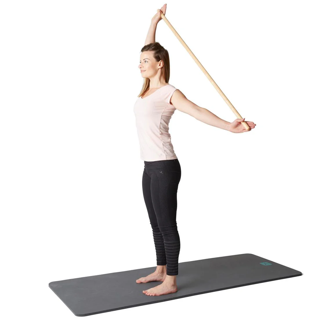 Bâton de bois fitness et mobilité - Image 8