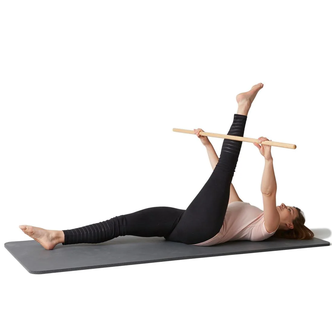 Bâton de bois fitness et mobilité - Image 9