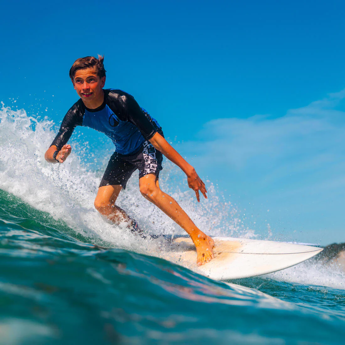 Boardshort surf Garçon - 900 band - Image 7