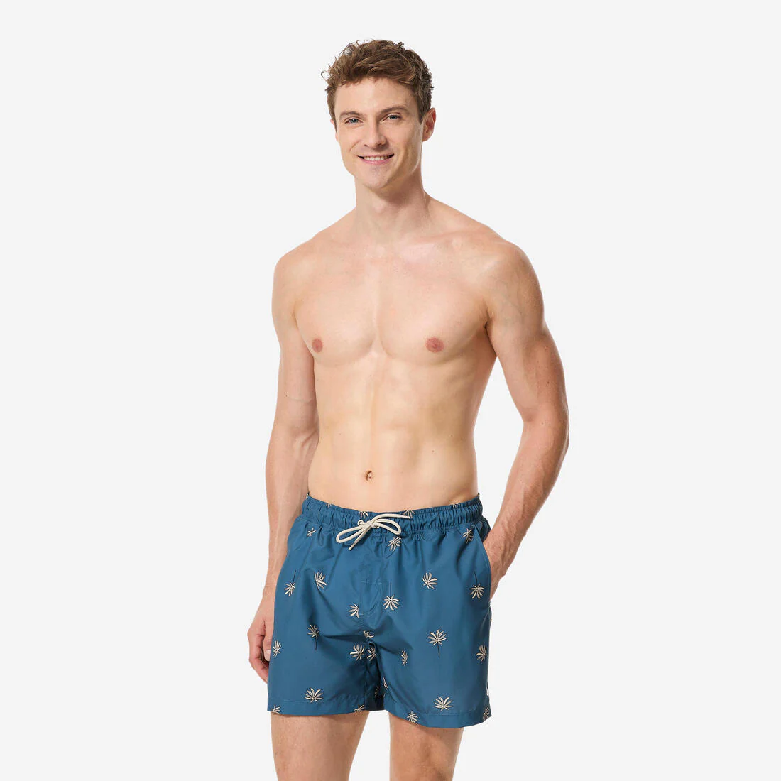 Boardshort surf short de bain court 15" homme, 100 Palmito - Image 10