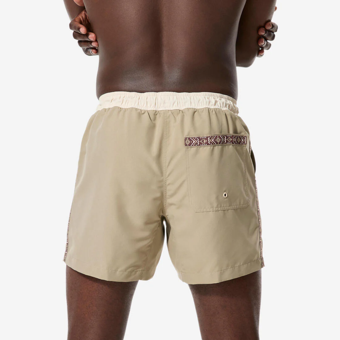 Boardshort surf short de bain court 15" homme, 100 Palmito - Image 16