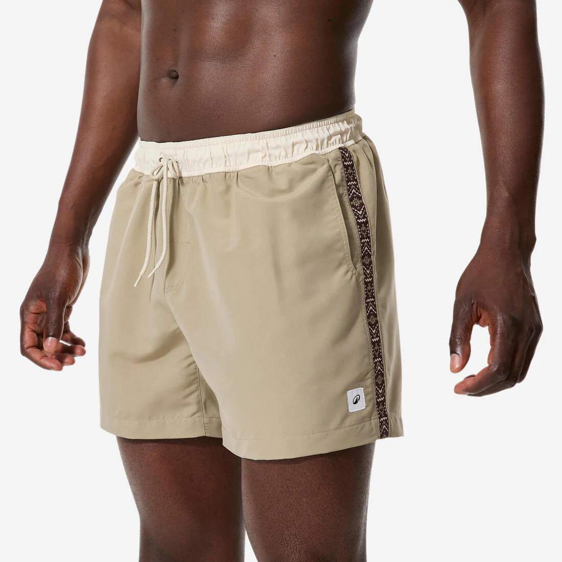 Boardshort surf short de bain court 15" homme, 100 Palmito - Image 3