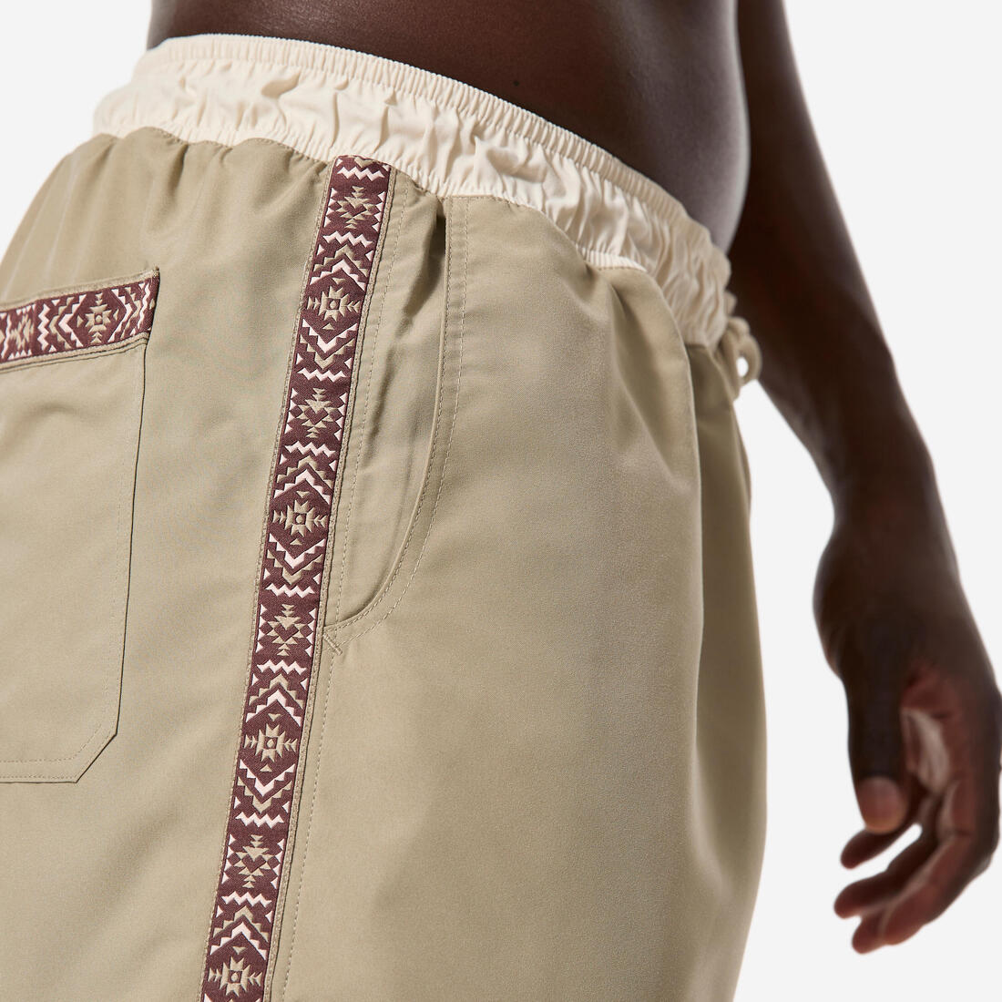 Boardshort surf short de bain court 15" homme, 100 Palmito - Image 40