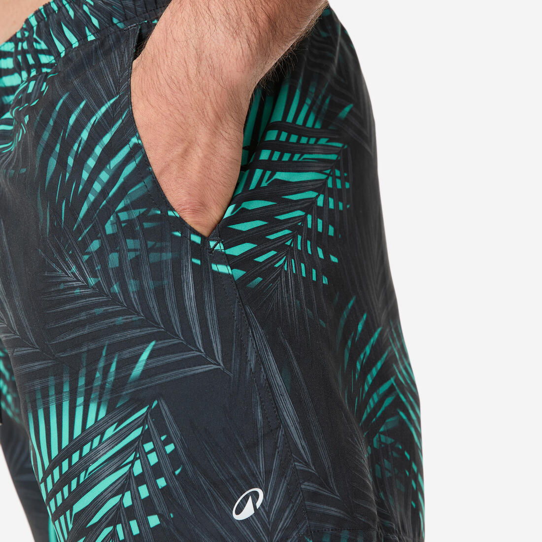 Boardshort surf short de bain court 15" homme, 100 Palmito - Image 42