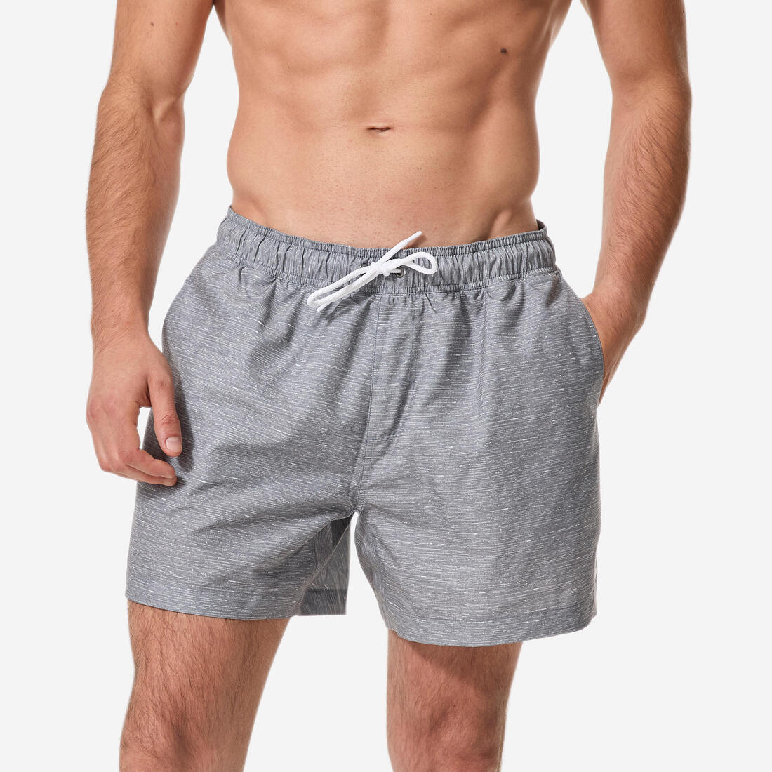 Boardshort surf short de bain court 15" homme, 100 Palmito - Image 5