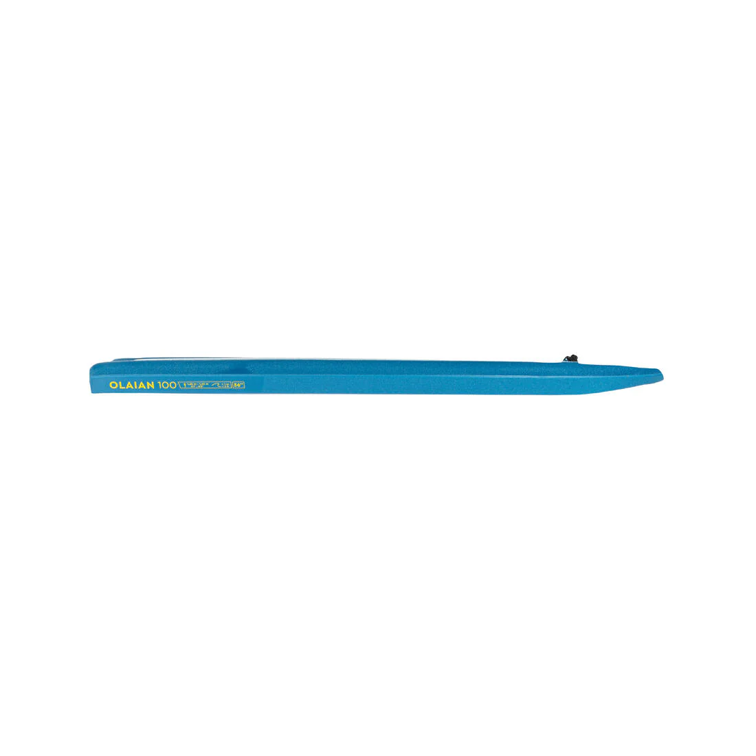 Bodyboard 100 junior bleu jaune avec leash poignet Taille 36'' - Image 3