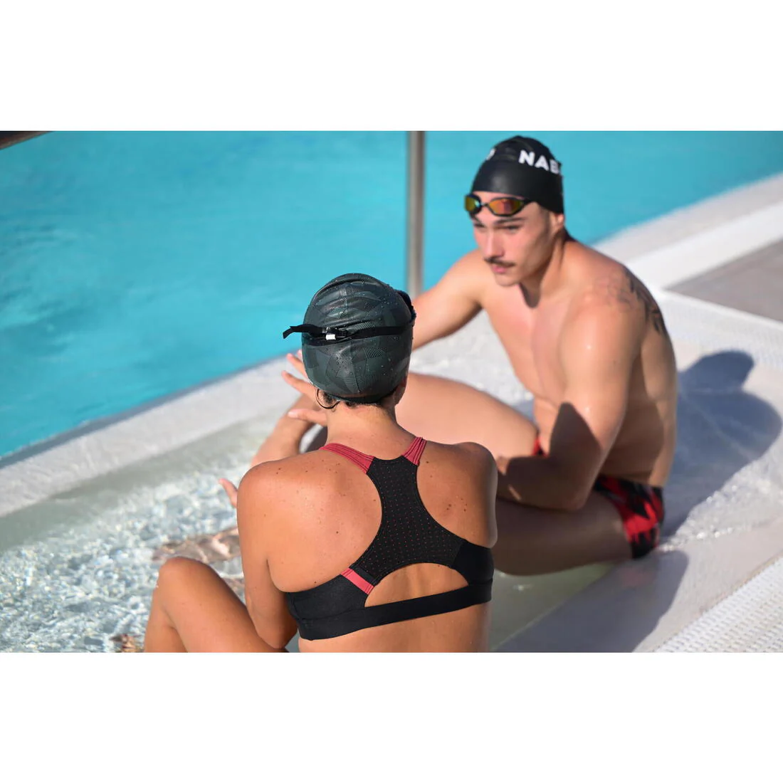 Bonnet de bain en silicone - taille unique - geol - Image 21