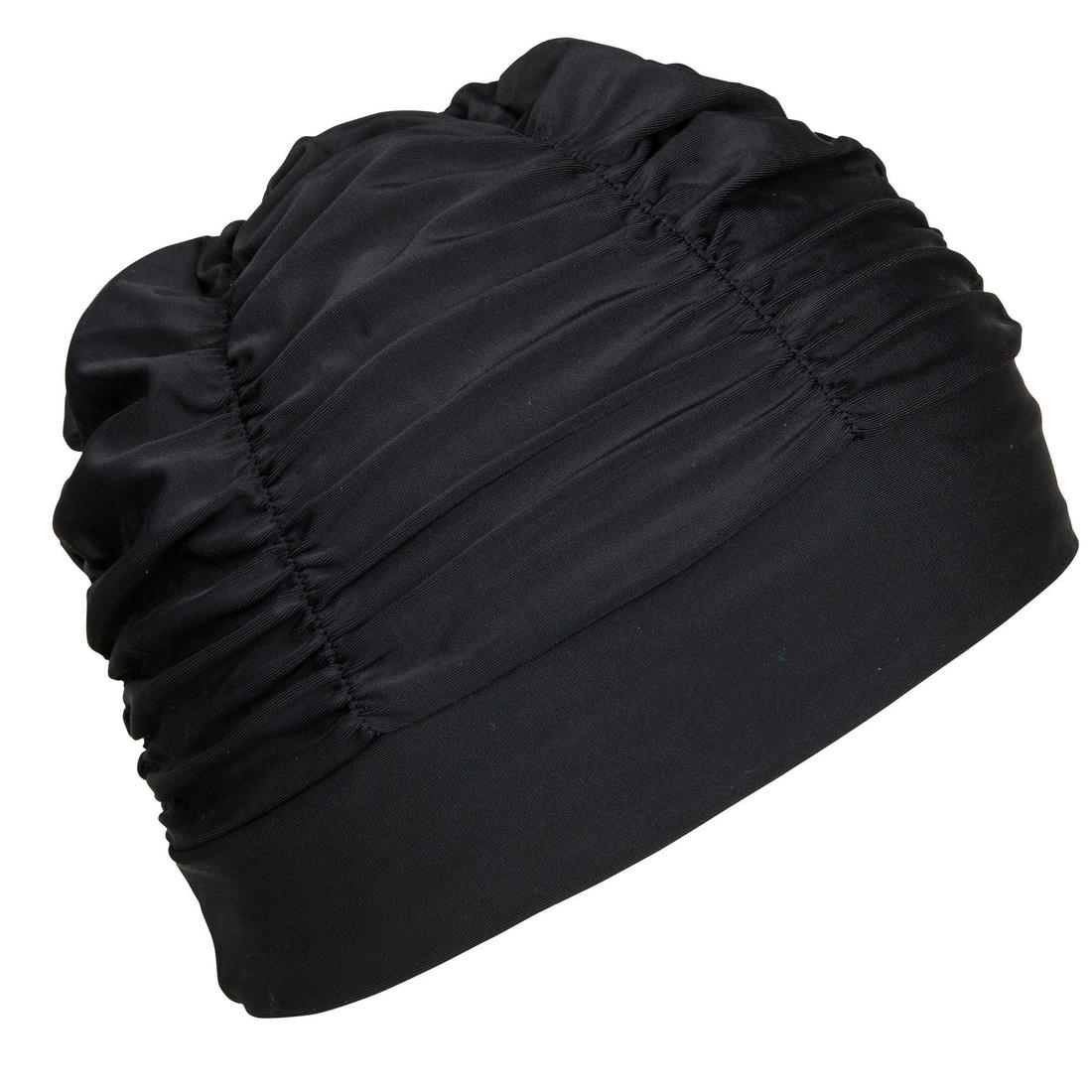 Bonnet de bain volume en maille - extensible - taille unique - noir - Image 2