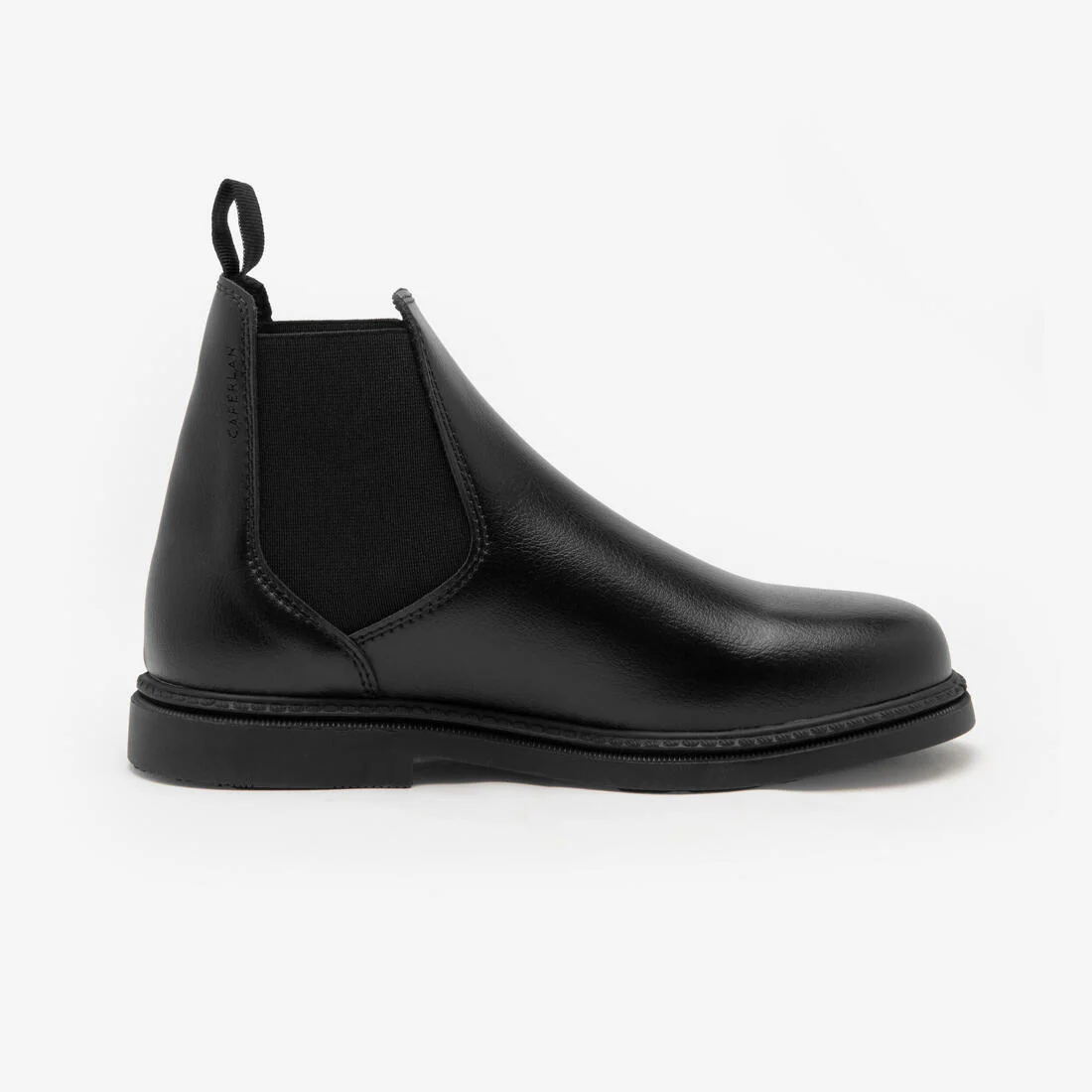 Boots équitation synthétique junior - 500 noires - Image 5
