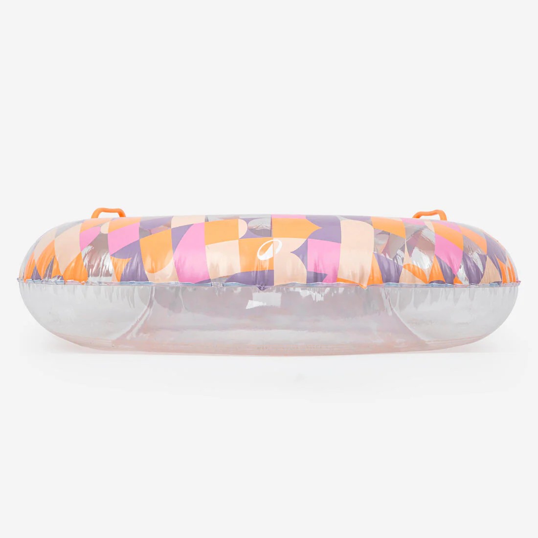 Bouée piscine gonflable imprimée grande taille 92 cm avec poignées - Image 10