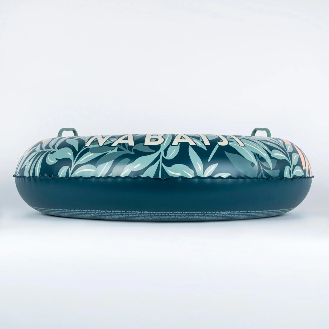 Bouée piscine gonflable imprimée grande taille 92 cm avec poignées - Image 14