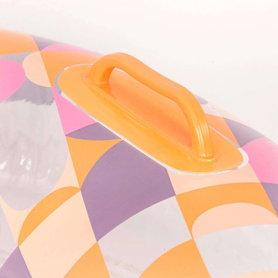 Bouée piscine gonflable imprimée grande taille 92 cm avec poignées - Image 17