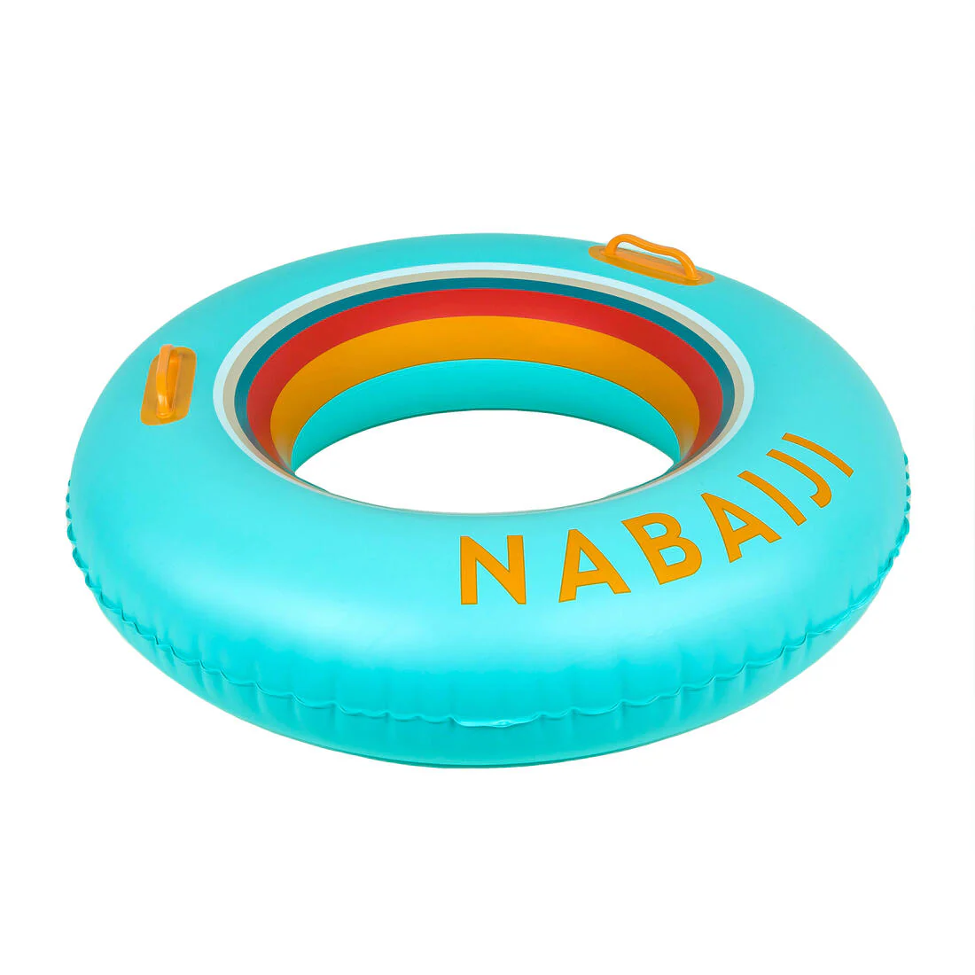 Bouée piscine gonflable imprimée grande taille 92 cm avec poignées - Image 24