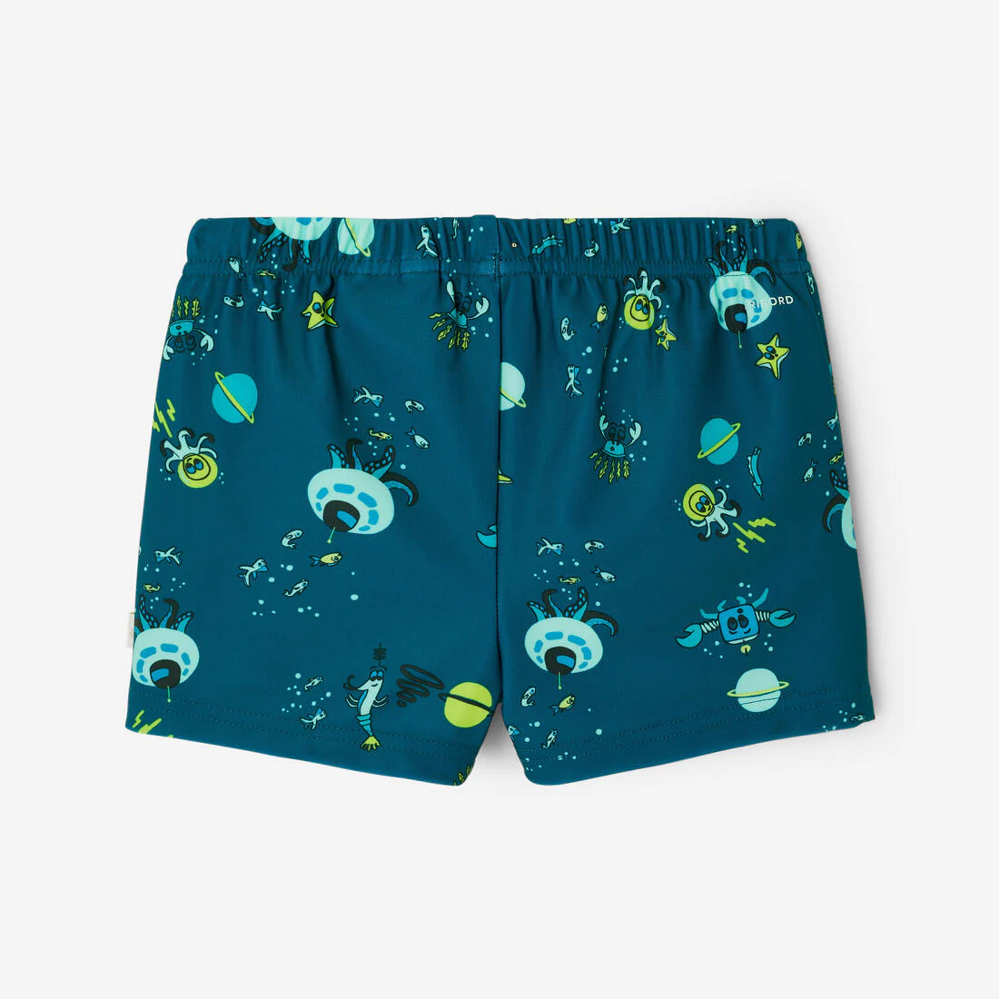 Boxer-couche de bain lavable bleu imprimé - Image 5