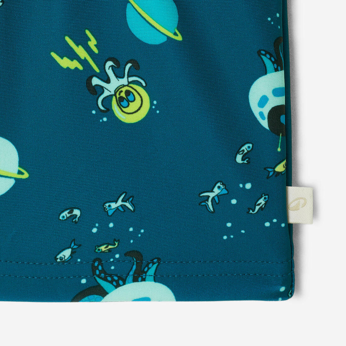 Boxer-couche de bain lavable bleu imprimé - Image 6