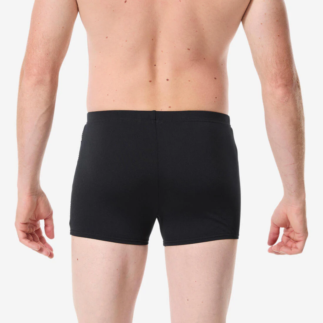 Boxer de bain natation homme, Graphic noir blanc - Image 4