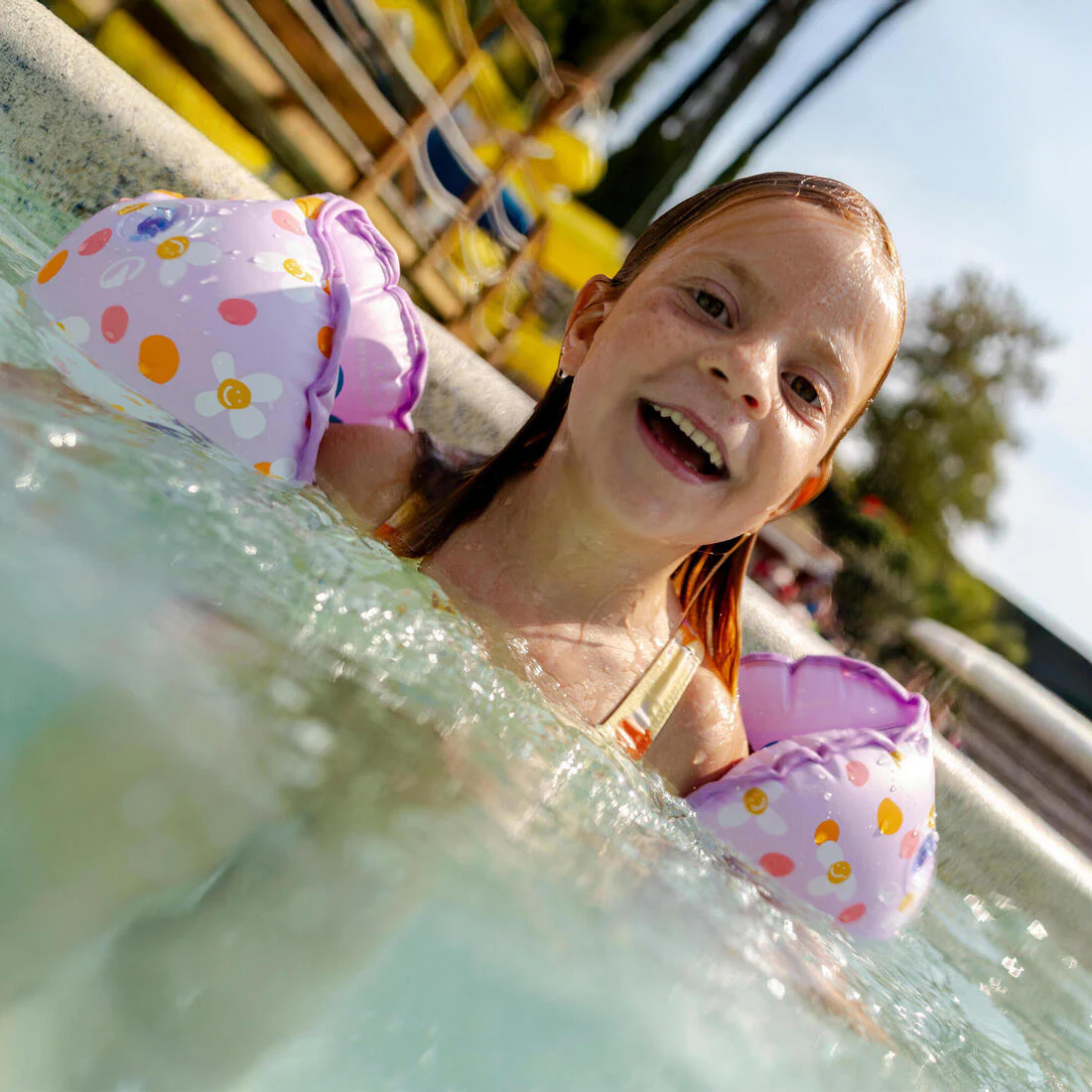 Brassards De Piscine Evolutif Enfant - Tiswim print savane - Image 18