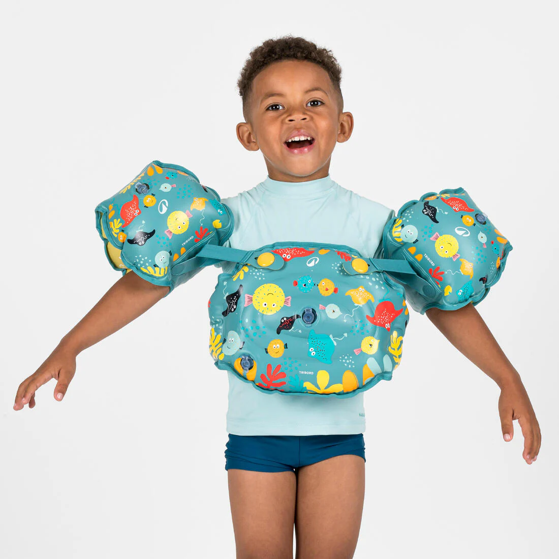 Brassards De Piscine Evolutif Enfant - Tiswim print savane - Image 9