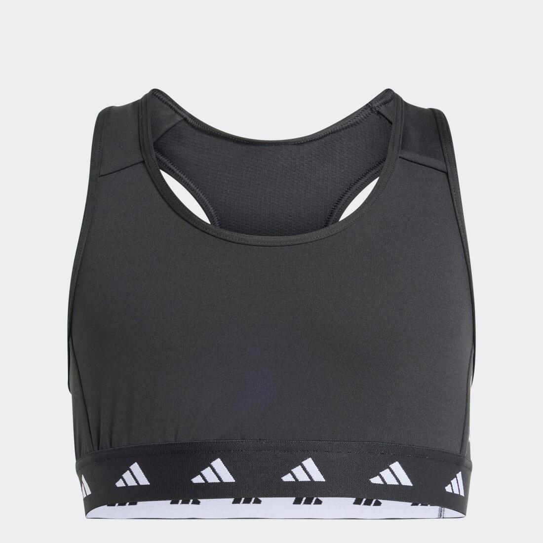 Brassière Techfit Power React Enfants, noire - Image 6