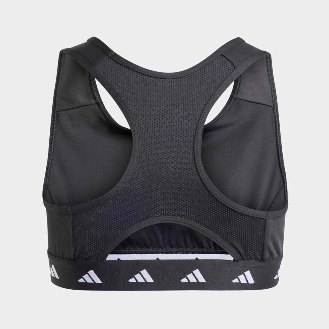 Brassière Techfit Power React Enfants, noire - Image 7