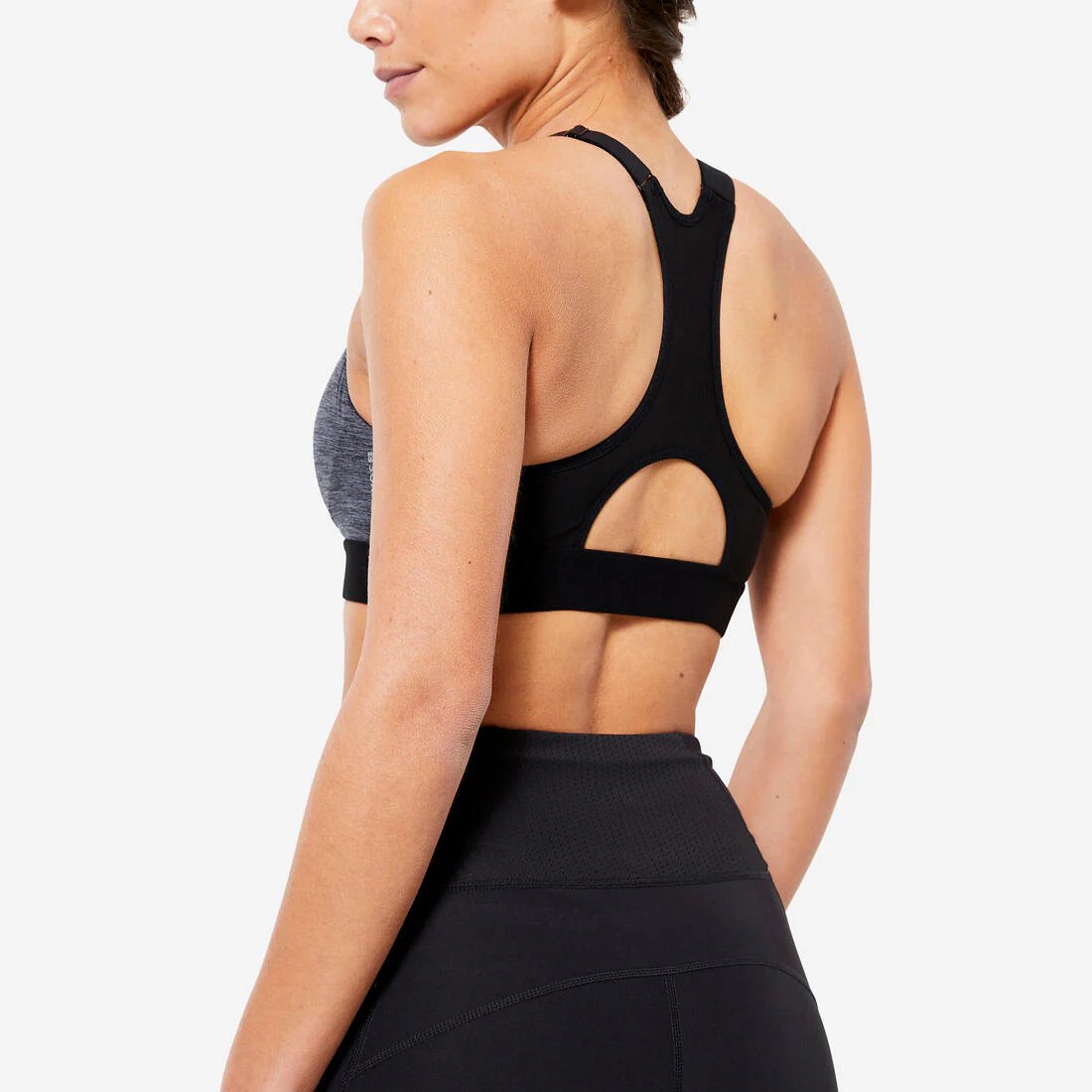 Brassière zippée avec coques maintien fort Femme - Image 12